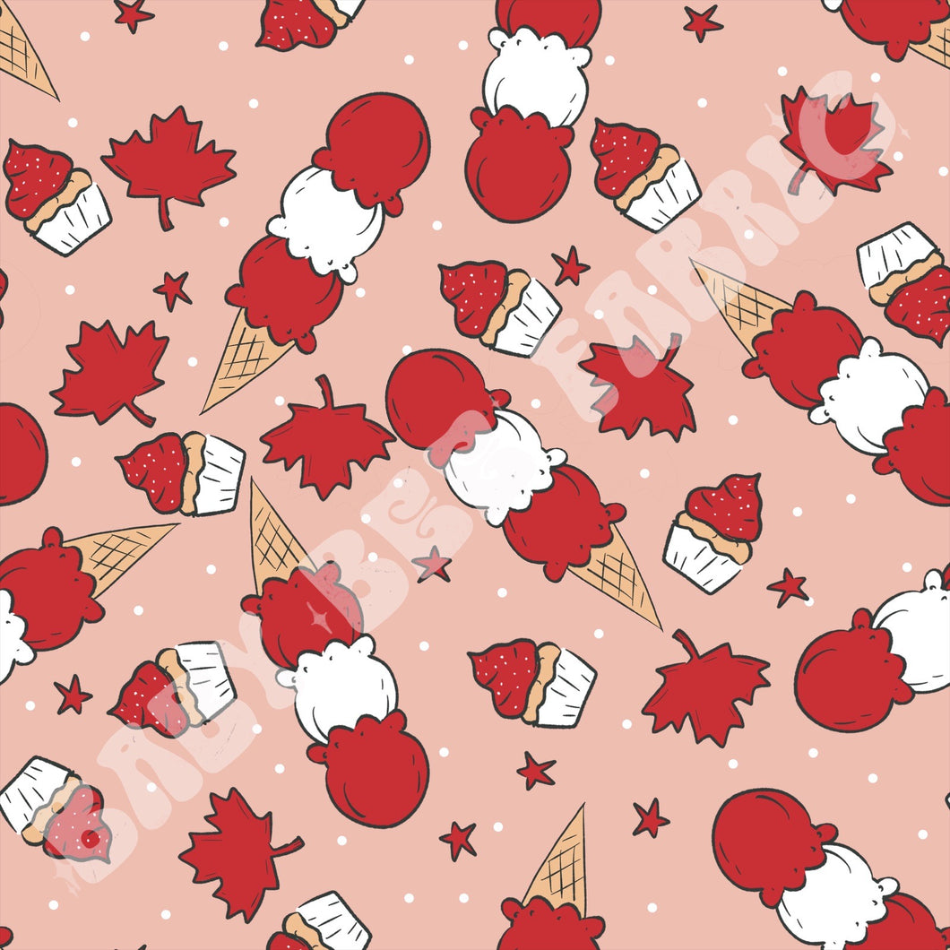 Canada Day Ice cream