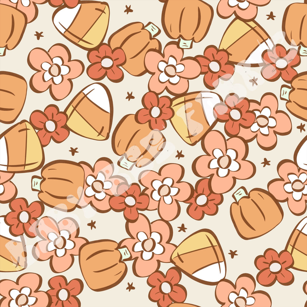 Candy Corn Floral